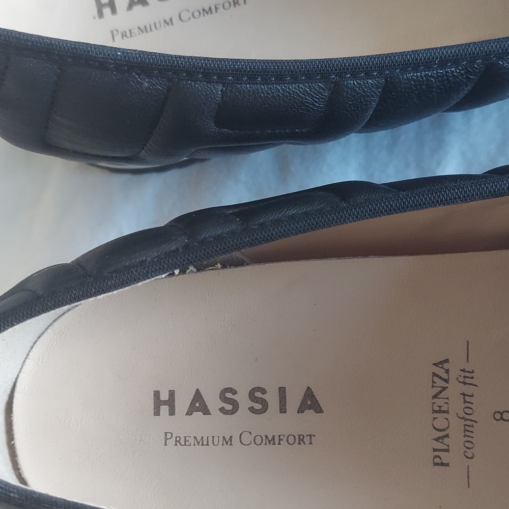 Hassia black comfort shoes Size 10 - Picture 5 of 8